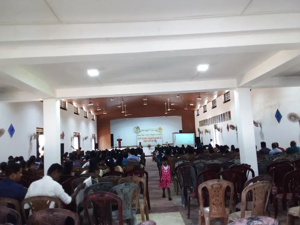 Ananda Central College, Elpitiya — stage curtain project photograph 7