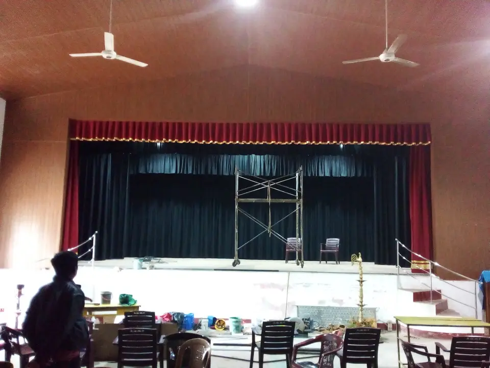 Ananda Central College, Elpitiya — stage curtain project photograph 9