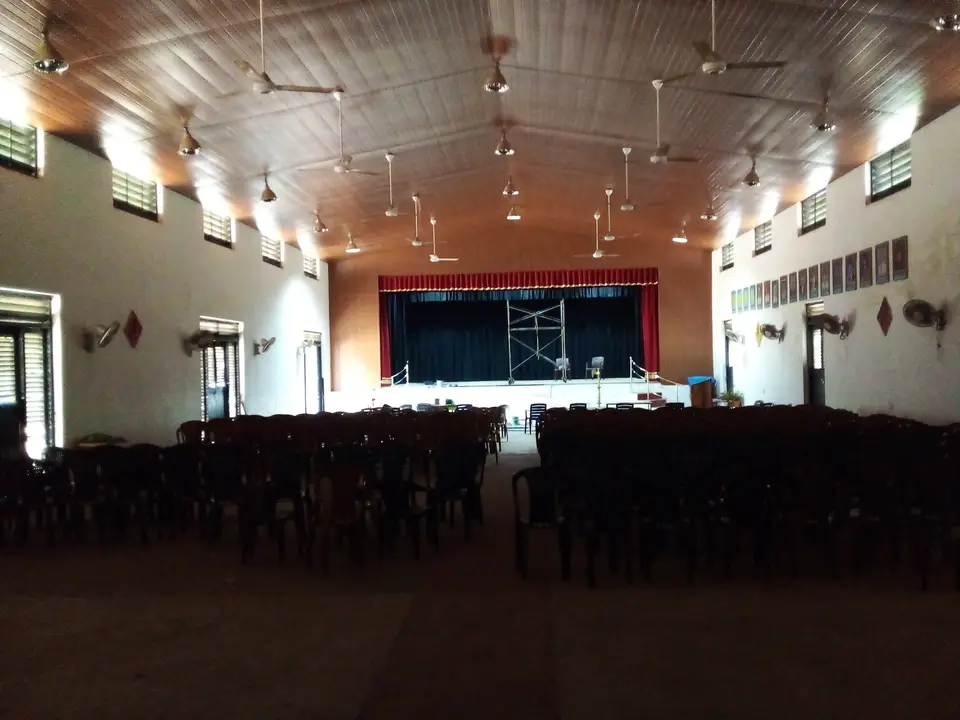 Ananda Central College, Elpitiya — stage curtain project photograph 12