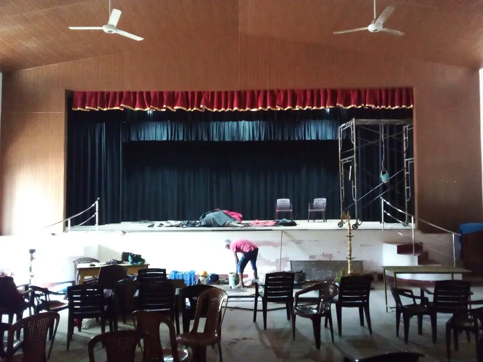 Ananda Central College, Elpitiya — stage curtain project photograph 13