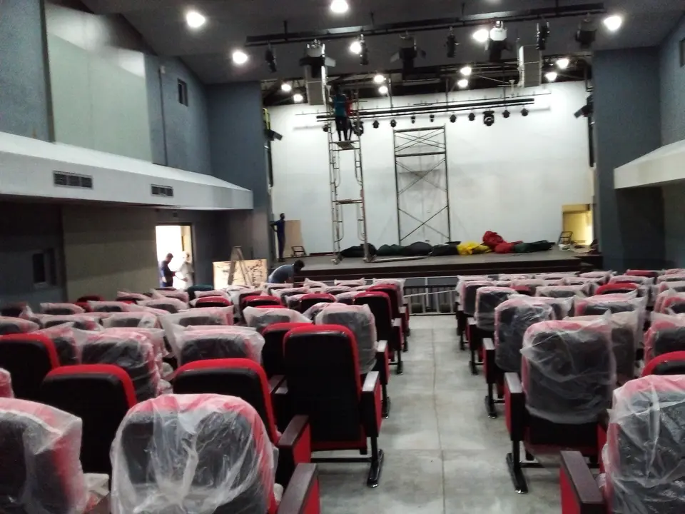 Katana Pradeshiya Sabha — stage curtain project photograph 8