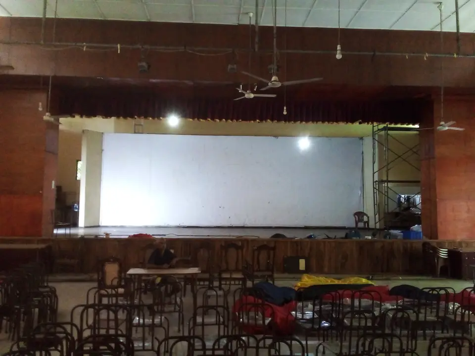 National Youth Services Council, Mirigama Training Center — stage curtain project photograph 2