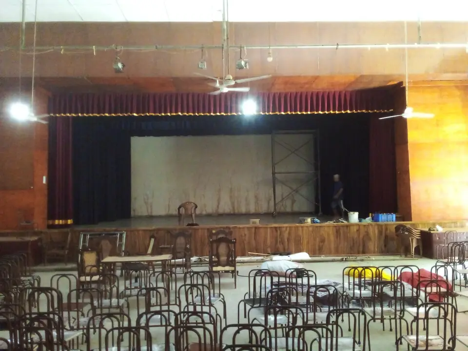 National Youth Services Council, Mirigama Training Center — stage curtain project photograph 7