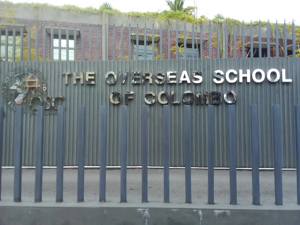 The Overseas School of Colombo — stage curtain project photograph 1