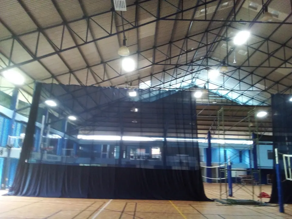 The Overseas School of Colombo — stage curtain project photograph 2