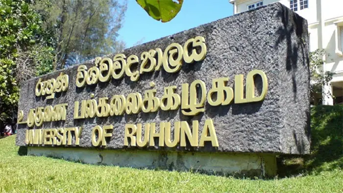 University of Ruhuna — stage curtain project photograph 1